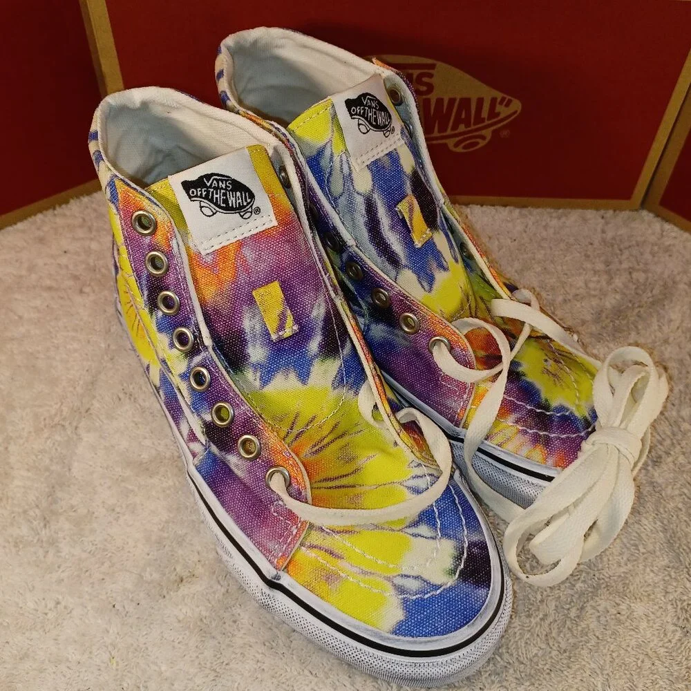 Vans Men's 5.5/Women's 7 Sk8-Hi Tie Dye VN0A4U1619X
